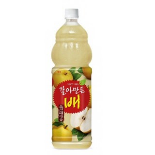 제트스카이 해태음료 갈아만든 배, 1.5L, 4개