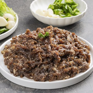 더든든 양념 소불고기, 2개, 500g