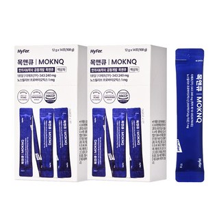 하이퍼 목앤큐 14포입, 168g, 2박스