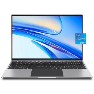 JUMPER 노트북 16인치 화면 대형 셀러론5305U 4GB RAM 128GB SSD사무용 WIN11 home, 그레이, S7max53-1