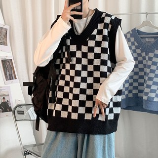 최현우 브이넥 조끼