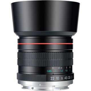 캐논 SLR 카메라용 EF 마운트 렌즈JINTU 85mm f1.8 망원 수동 고정 초점 초상 렌즈 T7i T7 2000D 4000D 90D 80D 70D 60D 650D 600, 캐논 SLR 카메라용 EF 마운트 렌즈JINTU 85m