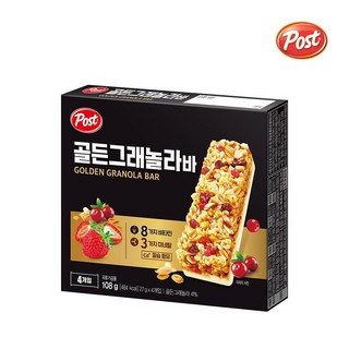 동서 포스트 골든 그래놀라바 시리얼바 구입 대만족 6월 오픈, 27g, 1개