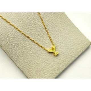 PURE GOLD 24K 순금 1돈 메달 Y 목걸이