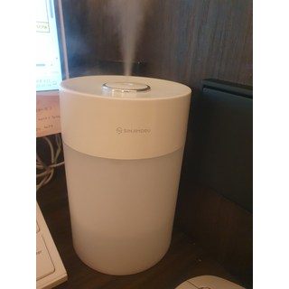 오퓨리엠 테이블 미스트 미니 가습기 USB 무드등, 기본 구성, 화이트(1개)_S550600001