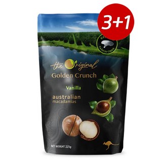 (3+1) 호주 마카다미아 바닐라 225g 4개 900g 통마카다미아