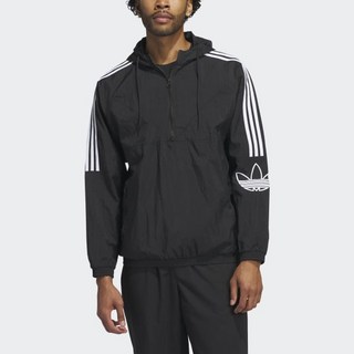 아디다스 ADIDAS 오리지널스 맨 스케이트보딩 클래식 아노락 재킷 공용아노락 반집업바람막이 바람막이 아노락바람막이 우븐아노락 삼선아노락 윈드브레이커 IY1611