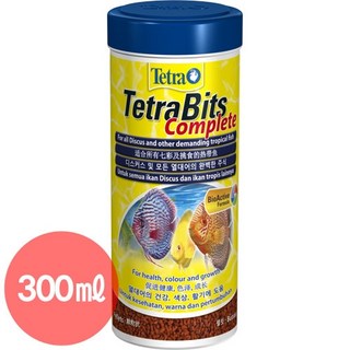 물멍스토리 테트라 비트 관상어 구피 디스커스 베타 사료 열대어 먹이 300ml, 1개