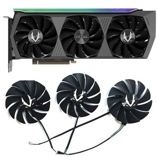 Zotac RTX 3070 3070TI 3080 3080TI 3090 AMP 그래픽 쿨러 팬 4 핀 DC 12V 0.40A CF9015H12S RTX 3080 3090, [1]1PCS, 1개