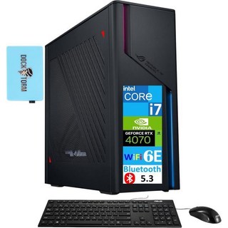 ASUS ROG G22CH 고성능 게이밍 데스크톱(인텔 i7-13700F 지포스 RTX 4070 12GB 32GB DDR5 1TB PCIe SSD WiFi 6E 블루투, 32GB RAM|1TB SSD_Win11Pro