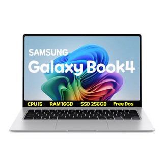 삼성전자 갤럭시북4 코어i5 15.6인치 사무용 학생용 업무용 인강용 가성비 노트북, NT750XGR-A51A, Free DOS, 16GB, 256GB, 실버
