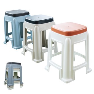 [아리노] 국산 사각 플라스틱 의자