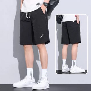 ANYOU 남자 오버핏 반바지 썸머쿨 캐주얼 트레이닝 반바지