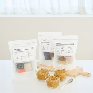 이너프 후기 이유식 1단계 밀키트 9개월 10개월 큐브, 240g, 1세트, 후기 1단계 A팩(단백질&철분강화) 10팩/30끼