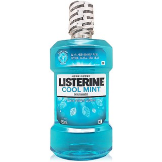 리스테린 쿨민트 구강청결제, 750ml, 3개