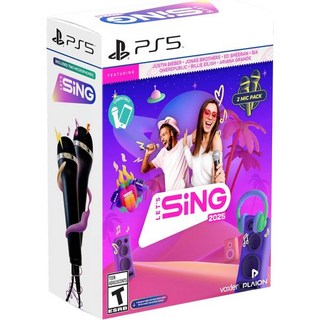 렛츠 싱 2025 (2 마이크 번들) - PlayStation 5