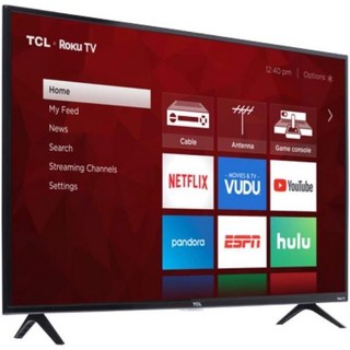 TCL 43S425 43인치 4K 울트라 HD 스마트 ROKU LED TV 2018, 43 in, TV only