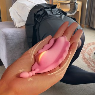 윈티크 은밀한 항문 실리콘 애널 진동 자위 플러그, 1개, 로즈 대표 이미지 - 여자 정조대 추천