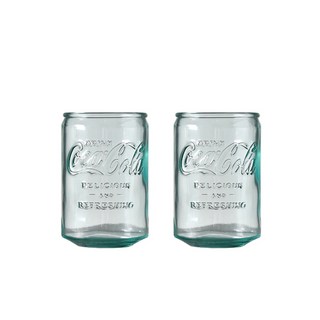 코카콜라 유리 물컵 머그컵 카페컵 아이스 커피 콜라 하이볼잔 맥주잔 집들이선물 홈카페, 둘
