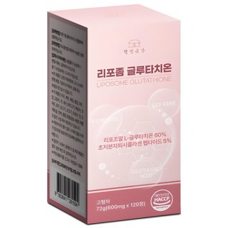 웰빙곳간 리포좀 글루타치온 600mg, 1개, 120정