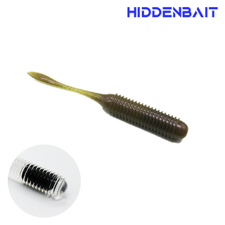히든베이트 이오 싱커 내장형 배스웜 배스낚시 소프트웜, H004 PUMPKIN BLACK FLAKE, 8개, 7g