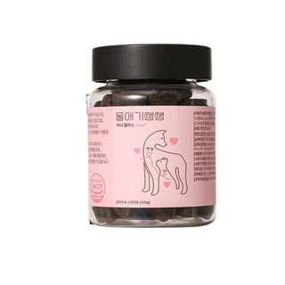 디어랩스강아지영양제 강아지기관지협착증영양제 울애기쌩쌩이너플러스 심장 신장 간 영양제 60정, 1개
