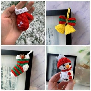 및 뜨게 겨울방한모자 액세서리용 수동 니트 크로셰 DIY 소재 패키지 산타 클로스 컬렉션 스레드