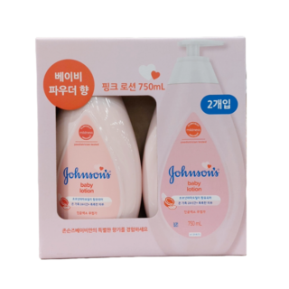 존슨즈 베이비로션 750ml x 2개 대용량 코스트코