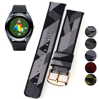 보이스캐디 T7 T6 T5 쟈가드밴드 나일론 스트랩 호환줄, 04 블루D ZA04C22S, 1개