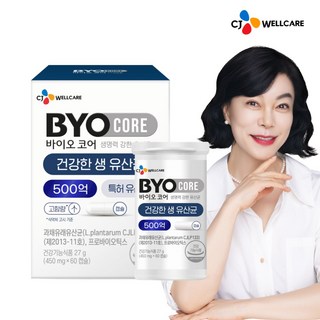 CJ 바이오코어 건강한 생유산균 500억, 60정, 1개