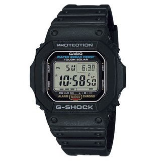 [G-SHOCK] 지샥 스탠다드 G-5600UE-1DR 스퀘어 터프솔라 오리지널 블랙 지샥시계 USN