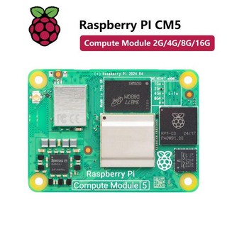 공식 라즈베리 파이 컴퓨팅 모듈 5 CM5 Broadcom BCM2712 2GB4GB8GB16GB RAM 2.45.0GHz WiFi 블루투스 5.0 라즈베리 파이 CM5, CM5004000, 1개