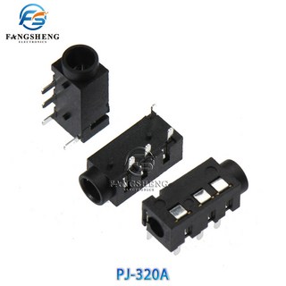 헤드폰 오디오 소켓 PJ 320D PJ320A 3 5mm PJ320B 320 핀 4 인터페이스 DIP/SMD 10 개 50 1000, PJ-320A, 50pcs, 50개