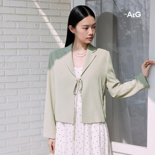 더엣지 25S/S 썸머 링클프리 크롭 자켓