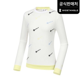 와이드앵글 공식 여성 WG 모티브 미들레이어 L WWP21243W2