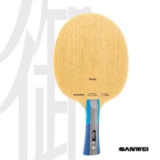 산웨이 호하 테니스 메사 내부 목재 카본 오프 훈련용 탁구 라켓, 1. long FL No package, 1개