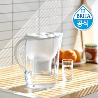 브리타 정수기 마렐라XL 3.5L+기본필터 1입, 마렐라XL 3.5L 화이트 + 기본필터 1입