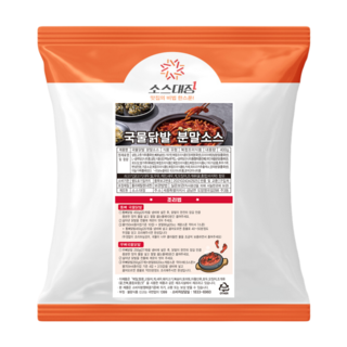 소스대장 국물닭발 분말 소스, 1개, 400g