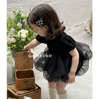 아기블랙원피스