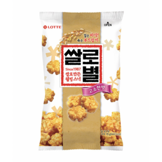 롯데 쌀로별 오리지널 78gx8개(반박스), 78g, 8개