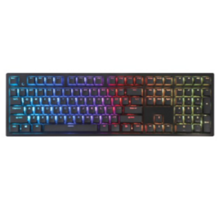 COX 콕스 엠프리스 RGB PBT 완전방수 유선 일반형 키보드, 블랙바디(블랙 키캡), 무접점