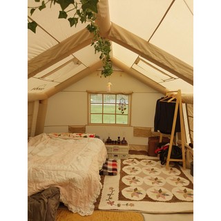 CAMPING DECO 쿠디 에어텐트 쉘터 허브쉘터13 카페트 지퍼연결 가방포함, 모던블랙, 쿠디허브쉘터13카페트(지퍼연결+가방+발매트)