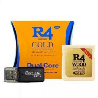 R4칩 한글 64GB GOLD Dual-Core PLUS R4 3DS 2DS XL DSI