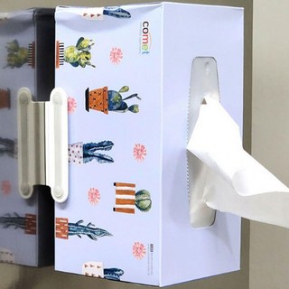 가로 벽걸이 티슈홀더 자석 고정식 각티슈거치대, 상품선택_선택, 1개