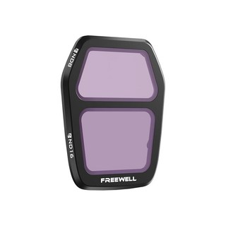 Freewell ND16PLND32PL 필터 DJI Air 3S 호환 - 전문 항공 촬영 조건 노출 눈부심 제어 달성, ND16, 1개