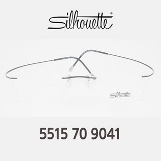 실루엣 안경 5515 70 9041 무테안경 티타늄안경 silhouette 정품 보증서포함