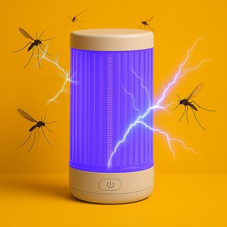 휴대용 무선 LED램프 근자외선 모기퇴치기