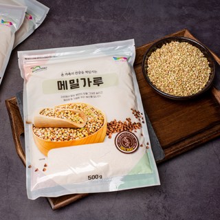 변산메밀 국산 메밀가루, 500g, 1개