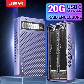 JEYI 듀얼 Nvme 인클로저
