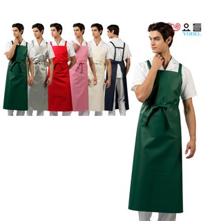 요들 경량H형 양면 비닐앞치마 식당앞치마, ya125xl(실버-XL), 1개